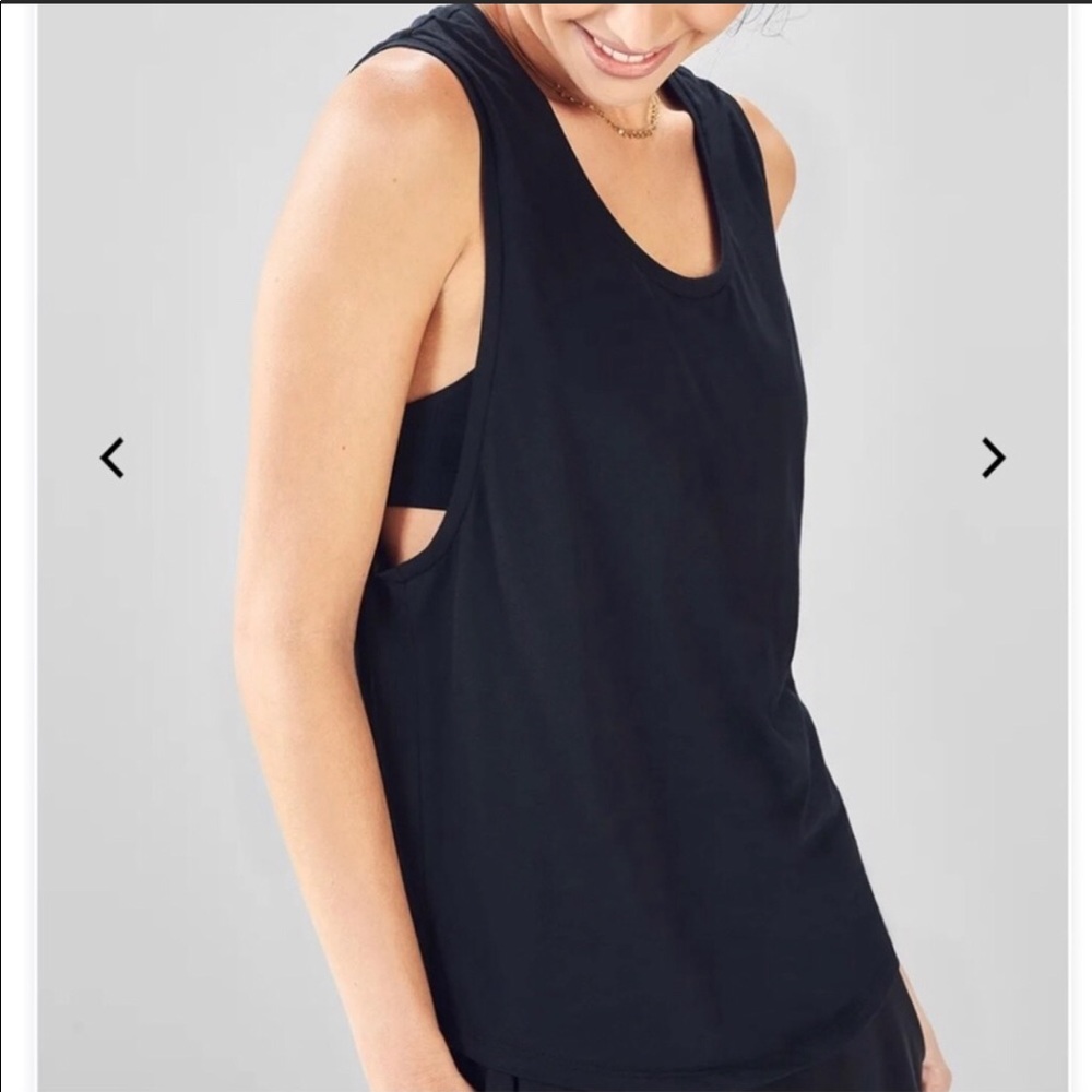FABLETICS SEE THROUGH RAZOR TANK TOP L/XL